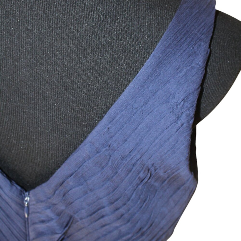 JS COLLECTIONS BLUE GOWN New "Old Stock" Vintage Look, Size 8 NWT's - Picture 5 of 14